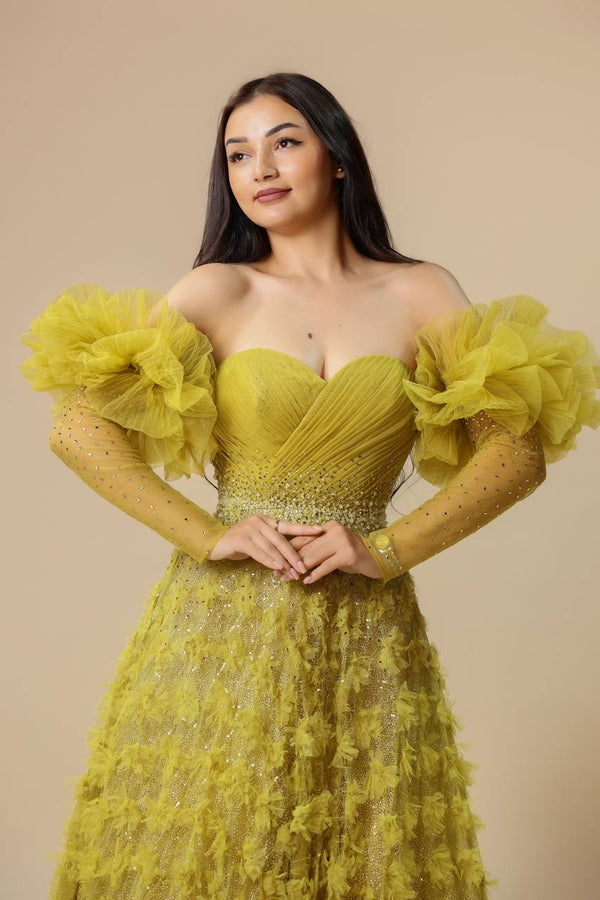 Fluffy dress